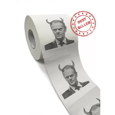 Ginger Devil, Toilet Paper with Donald Tusk